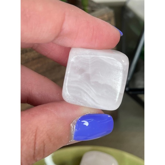 Pink Calcite Tumbled Crystal Intuitively Chosen - Picture 6 of 6